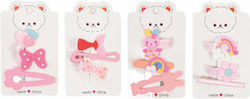 Sandra Fellini Kids Hair Clips Set with Bobby Pin Figure 3 Pieces