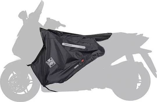 Tucano Urbano Termoscud Waterproof Motorcycle Leg Cover for Aprilia Scarabeo Black Color