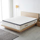Beauty Home Mattress Topper Semi-Double Memory Gel with Removable Cover & Elastic Straps 120x200x4cm