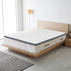 Beauty Home 4700-90 Μονό Memory Gel με Αποσπώμενο Κάλυμμα & Λάστιχα Εφαρμογής 90x190x4εκ. Beauty Home 4700-90 Μονό Memory Gel με Αποσπώμενο Κάλυμμα & Λάστιχα Εφαρμογής 90x190x4εκ.