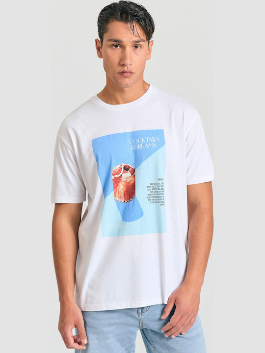 Funky Buddha Tricou Alb
