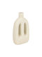 Ceramic Vase Large Beige Dimensions 5.5x11.5x21cm