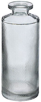 Clear Glass Vase D5.4xh13.2cm