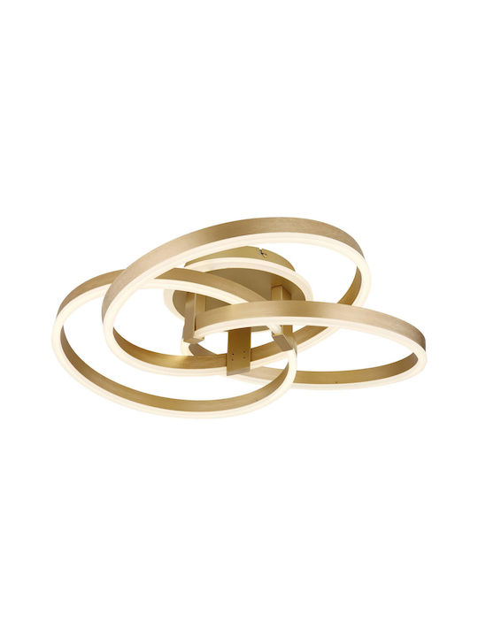 Globo Lighting Ceiling Mount Light Gold