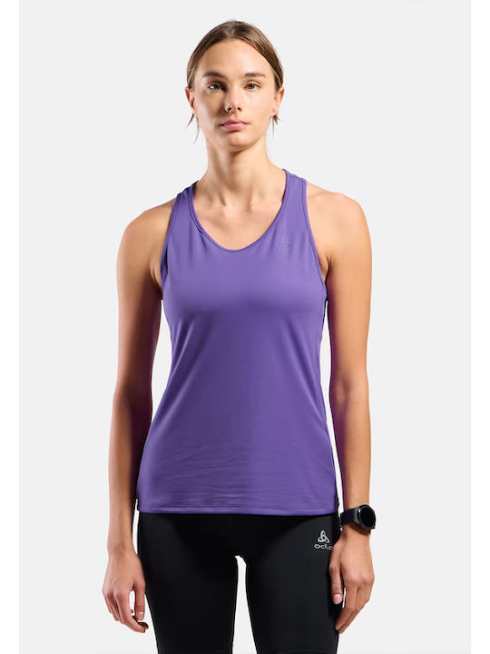 Odlo Essentials Damen Sport Top Ärmellos Lila