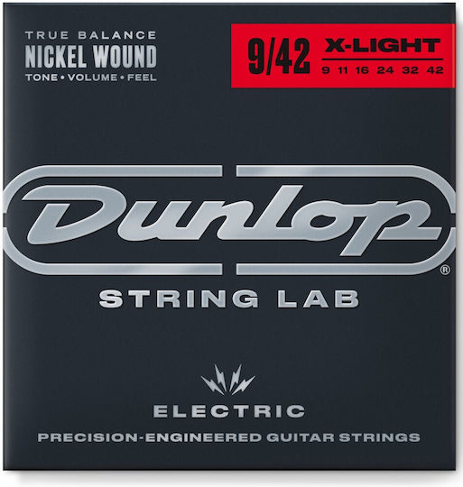 Dunlop Den0942 Electric Guitar String Set