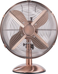 Ravanson Tabletop Fan 33.5cm Copper Ravanson Tabletop Fan 33.5cm Copper
