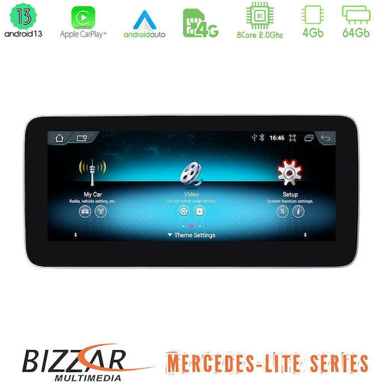 Bizzar Car Audio System for Mercedes-Benz B Class 2015-2018 (Bluetooth/USB/AUX/WiFi/GPS/Apple-Carplay/Android-Auto/CD) with Touch Screen 2"