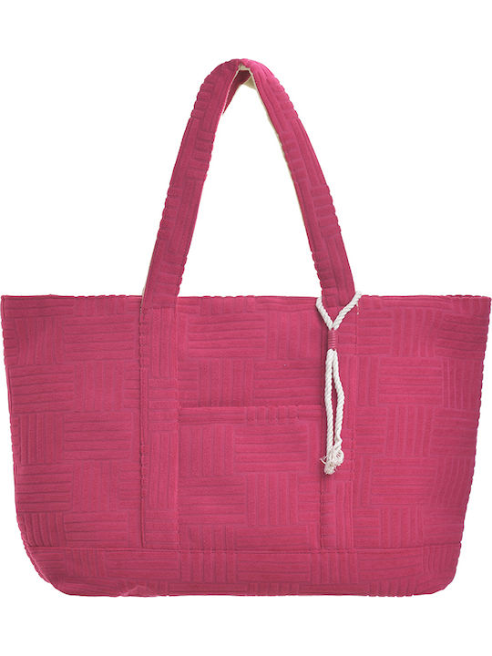Ble Resort Collection Πετσετέ Τσάντα Θαλάσσης Φούξια