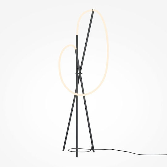 Maytoni LED Floor Lamp H162cm. Black
