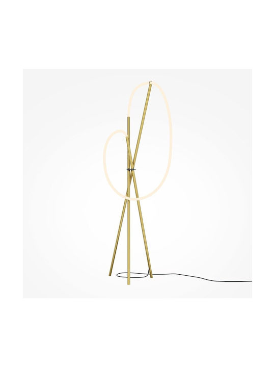 Maytoni LED Floor Lamp H162cm. Black