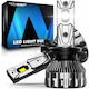 NovSight Lamps Car & Motorcycle H7 LED 6500K Cold White 12-24V 160W 2pcs