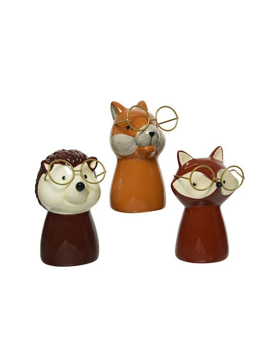 Kaemingk Kaemingk Christmas Porcelain Fox Figure 13.5 cm
