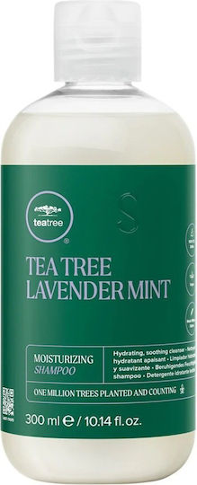 Paul Mitchell Tea Tree Tea Tree Lavender Mint Σαμπουάν Αναδόμησης/Θρέψης & Ενυδάτωσης για Ξηρά Μαλλιά Μαλλιά 300ml