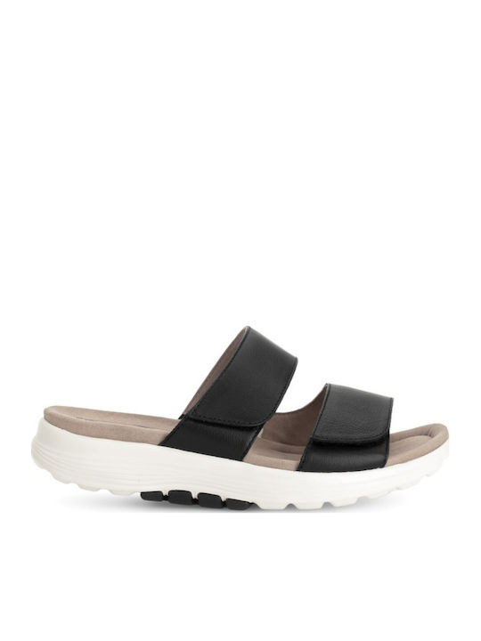 Gabor Leather Women's Flat Sandals with Strap i...