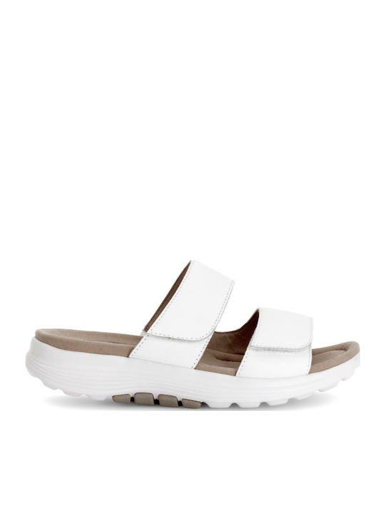 Gabor Leather Women's Flat Sandals with Strap i...
