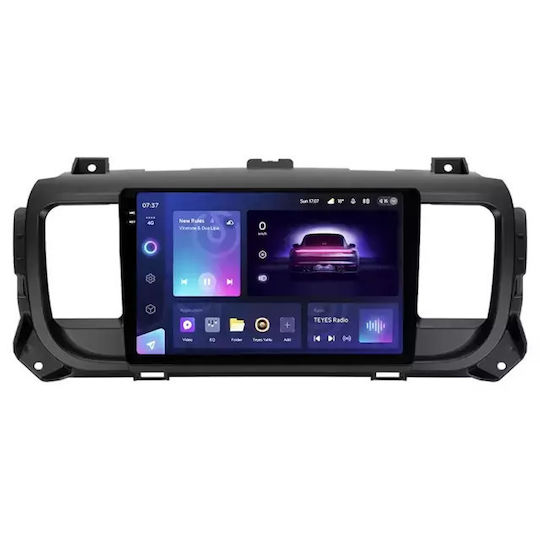 Navigație Auto Teyes Cc3 2k Citroen Spacetourer 1 2016-2021 6+128GB 9.5" QLED Octa-core 2GHz Android 4G Bluetooth 5.1 DSP