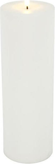 Atmosphera Decorative LED Lamp Warm White Wax Candle 10x32.5cm