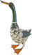 Decorațiune de Grădină Magichome Rață Sălbatică Metal 35x16.5x47 Cm