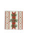 General Trade Set of Christmas Napkins L33xW33cm. 20pcs Mistletoe