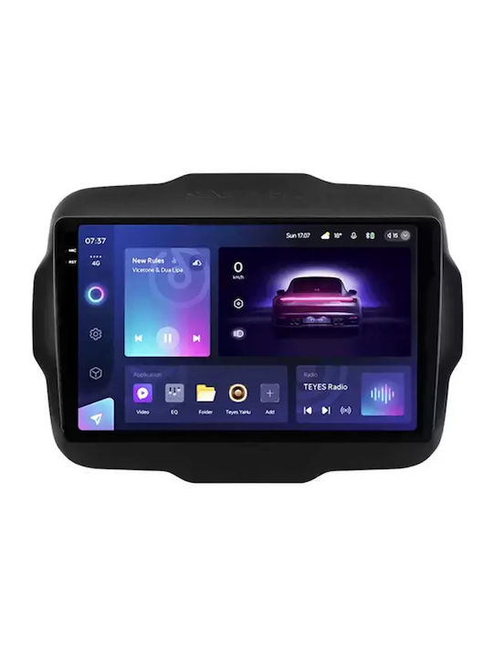 Teyes Sistem Audio Auto pentru Skoda Rapid Jeep Renegade 2014-2018 (Bluetooth/USB/WiFi/GPS/Apple-Carplay/Android-Auto) cu Ecran Tactil 9.5"