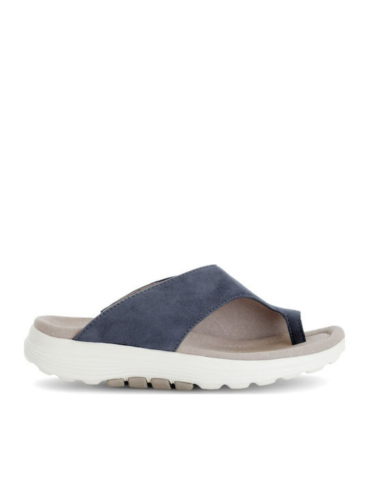 Gabor Leder Flache Sandalen für Damen Anatomisc...