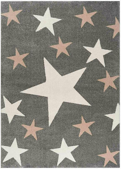 Star Kinder Teppich Gray 160x230cm
