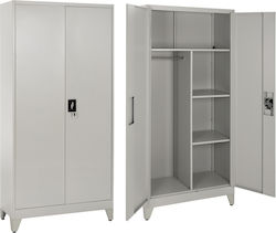 Δίφυλλη Clod Μεταλλική 90x40x190εκ.