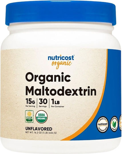 Nutricost Органичен Малтодекстрин Специално Хранително Добавка 454гр