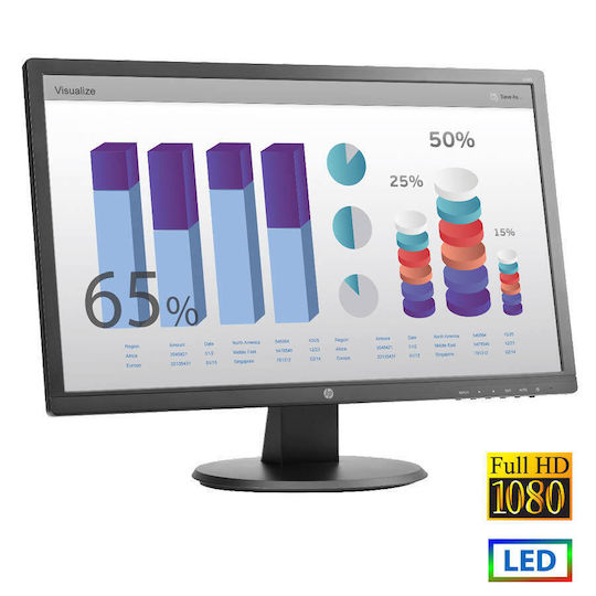 HP V243H Refurbished Grade A TFT-LCD Monitor 24" FHD 1920x1080