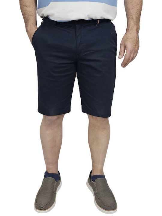 Lexton Ανδρική Βερμούδα Chino Blue