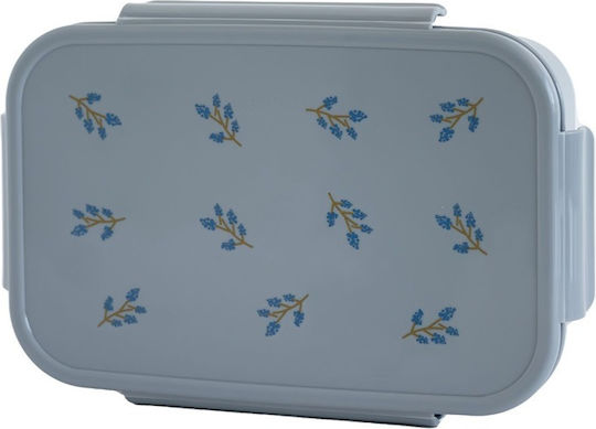 3 Sprouts Bento Box Plastik Kinder Lebensmittelbehälter Blau