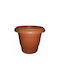 Et Plast Pot Plastic Brown 36x36x30cm.