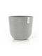 Ecopots Oslo Pot Plastic White Grey 45x45x39.2cm.