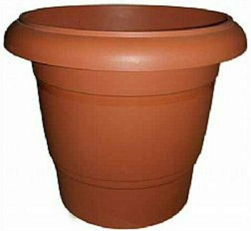 Et Plast Pot Plastic Brown 32x32x26cm.
