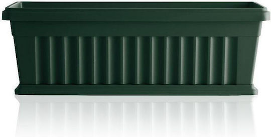 Bama Blumenkasten Kunststoff Dark green 40x18.5x16.5cm.