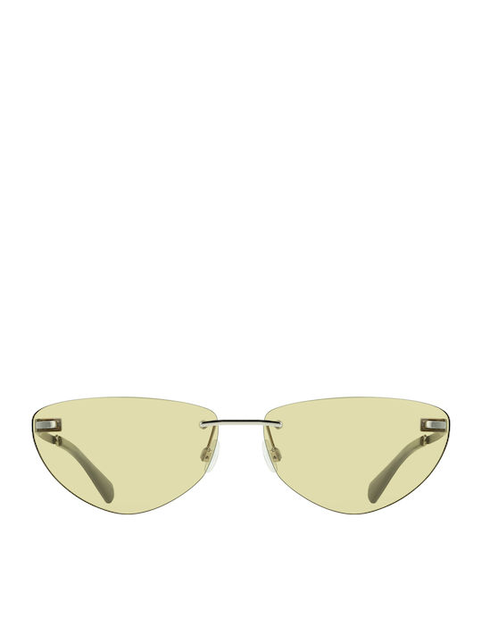 Calvin Klein Women's Sunglasses with Silver Met...