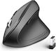 iClever WM-101 Wireless Ergonomic Vertical Mouse Black