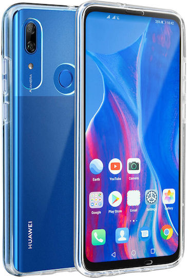 360 Full Cover Σιλικόνης / Πλαστικό Διάφανο (Huawei P Smart Z)