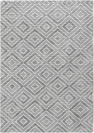 Teppich Rechteckig Synthetisch,Polyester/Cotton/Leather Gray