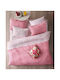 Kentia Dalida Κουβερλί Υπέρδιπλο από Πολυεστέρα 20 Dusty Pink 240x220cm
