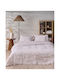 Kentia Gerani Κουβερλί Υπέρδιπλο από Πολυεστέρα 20 Dusty Pink 240x220cm