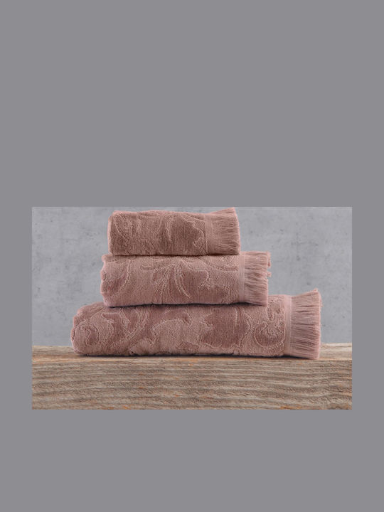 Rythmos Hand Towel Sienna 30x50cm Terracotta We...