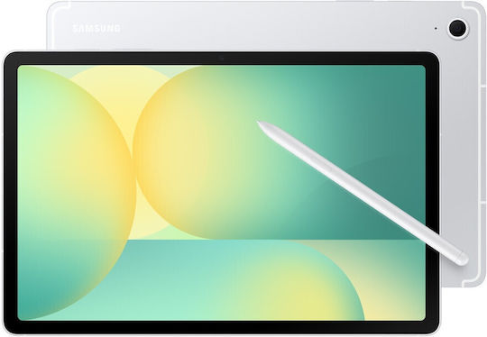 Samsung Galaxy Tab S10 FE 5G 10.9" (12GB/256GB) Ασημί