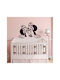 Wall Stickers For Kids Room Minnie 1 Pc. - Blue