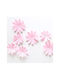 3d Flowers Wall Sticker Pink Set Of 12pcs.
