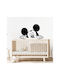 Wall Stickers For Kids Room Mickey 1 Pc. - Golden Yellow