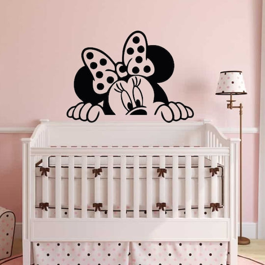 Wall Stickers For Kids Room Minnie 1 Pc. - Gold