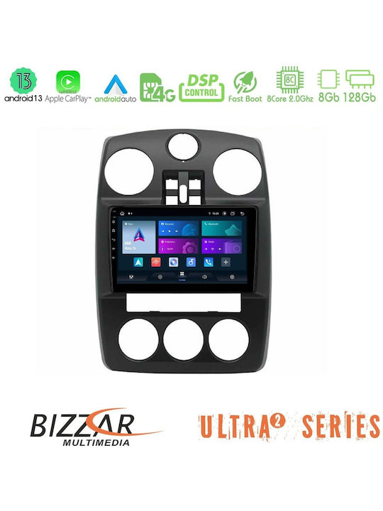 Bizzar Car Audio System Chrysler PT Cruiser 2000-2005 (Bluetooth/USB/WiFi/GPS/Apple-Carplay/Android-Auto) with Touch Screen 9"