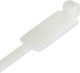 Techly Plastic Cable Ties in White Color (100 pcs) (216375)